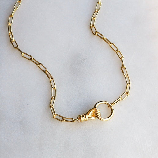 Hold On Tight Necklace - 18 inch