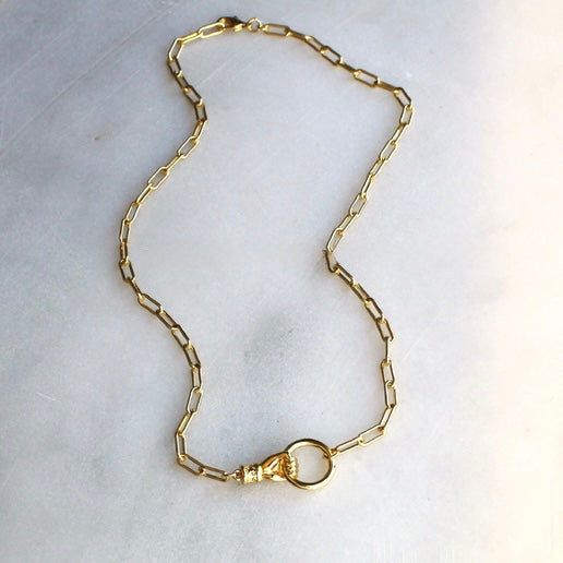 Hold on Tight Necklace - 16 Inch