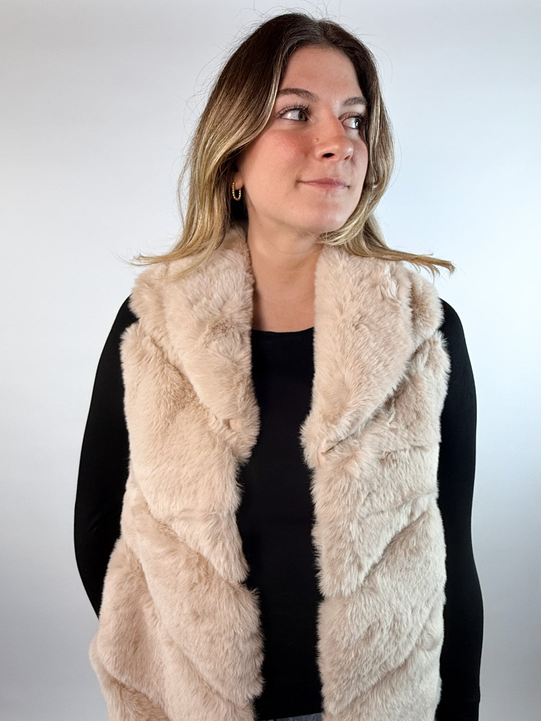 Carlisle Faux Fur Vest