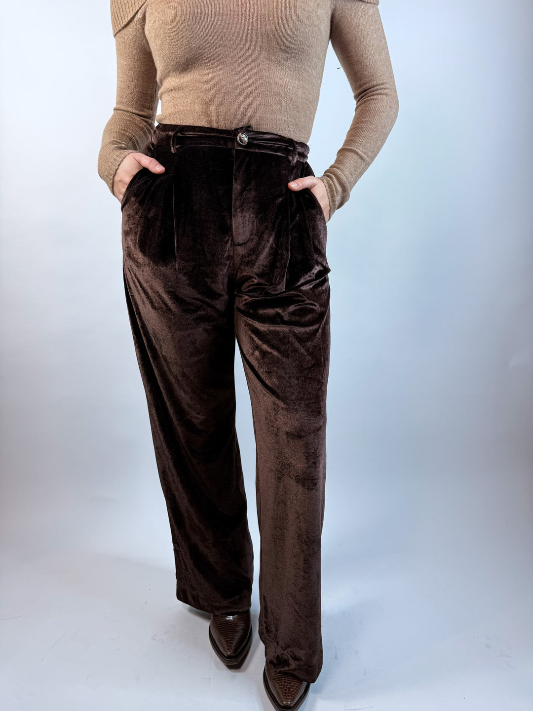 Claire Velvet Trousers