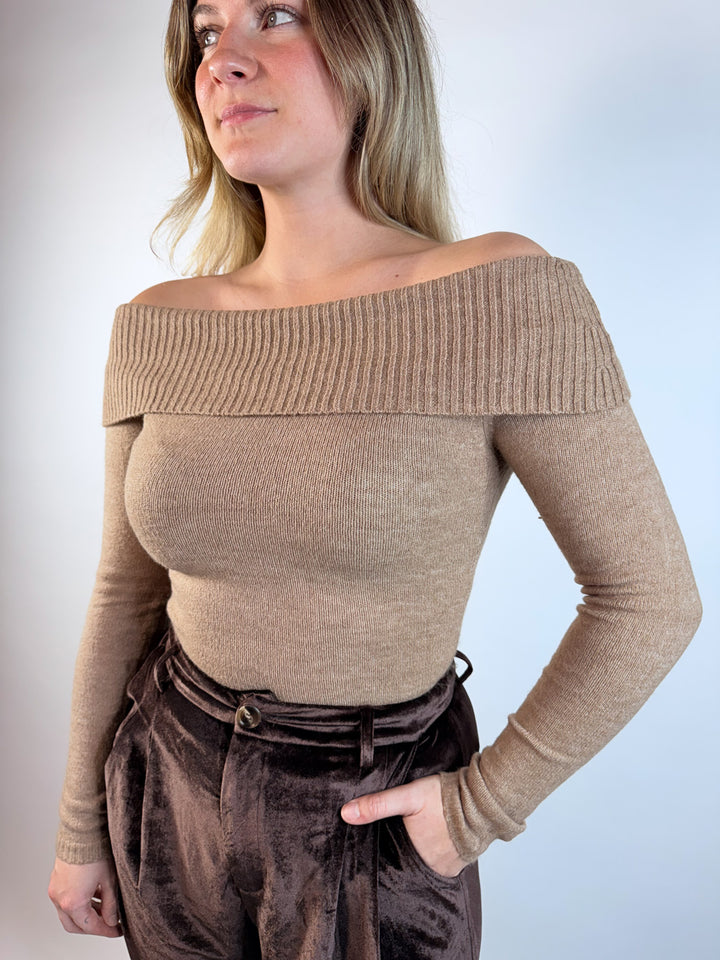 Bedford Off Shoulder Sweater