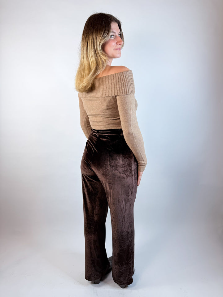 Claire Velvet Trousers