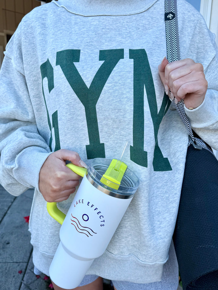 GYM/BED Reversible Mockneck