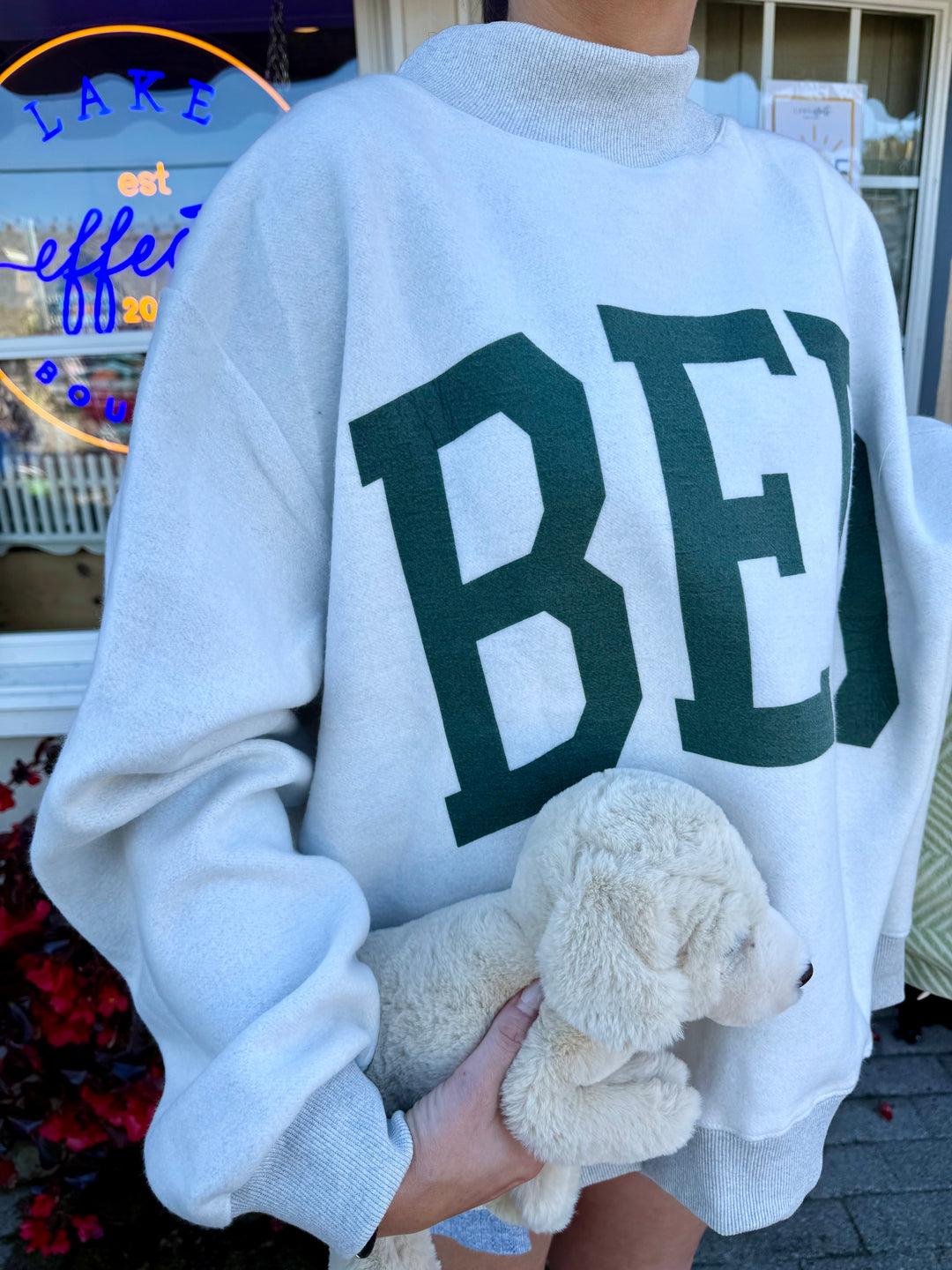 GYM/BED Reversible Mockneck