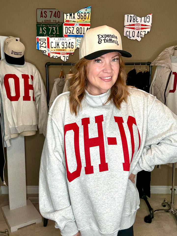OH - IO Reversible Mockneck Sweatshirt