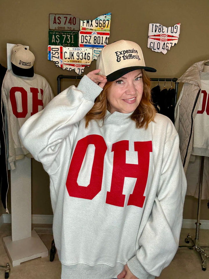 OH - IO Reversible Mockneck Sweatshirt