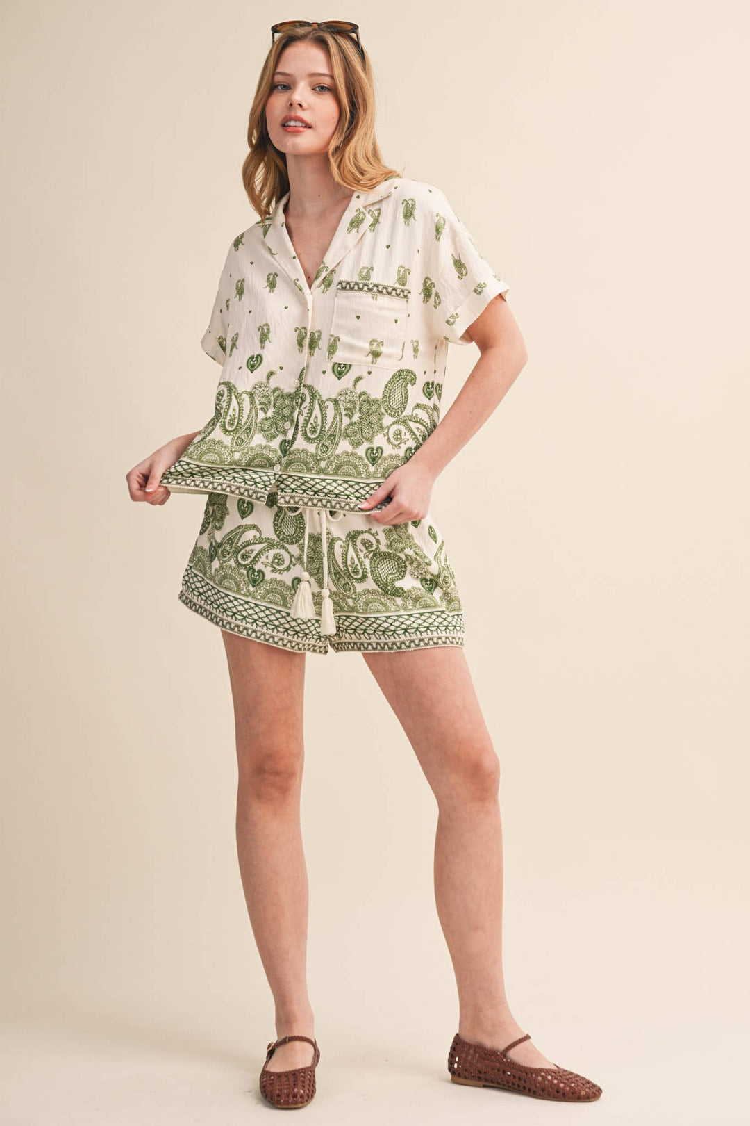Charlie Paisley 2 Piece Set
