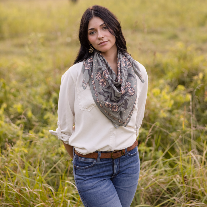 Eleanor Bandana- 34" Wild Rag