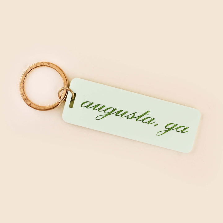 Lake Erie Keychain: Script Letters