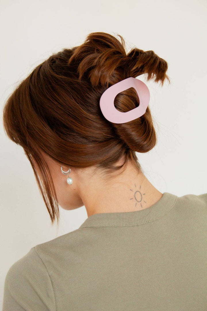 Oval Flat Large Clip