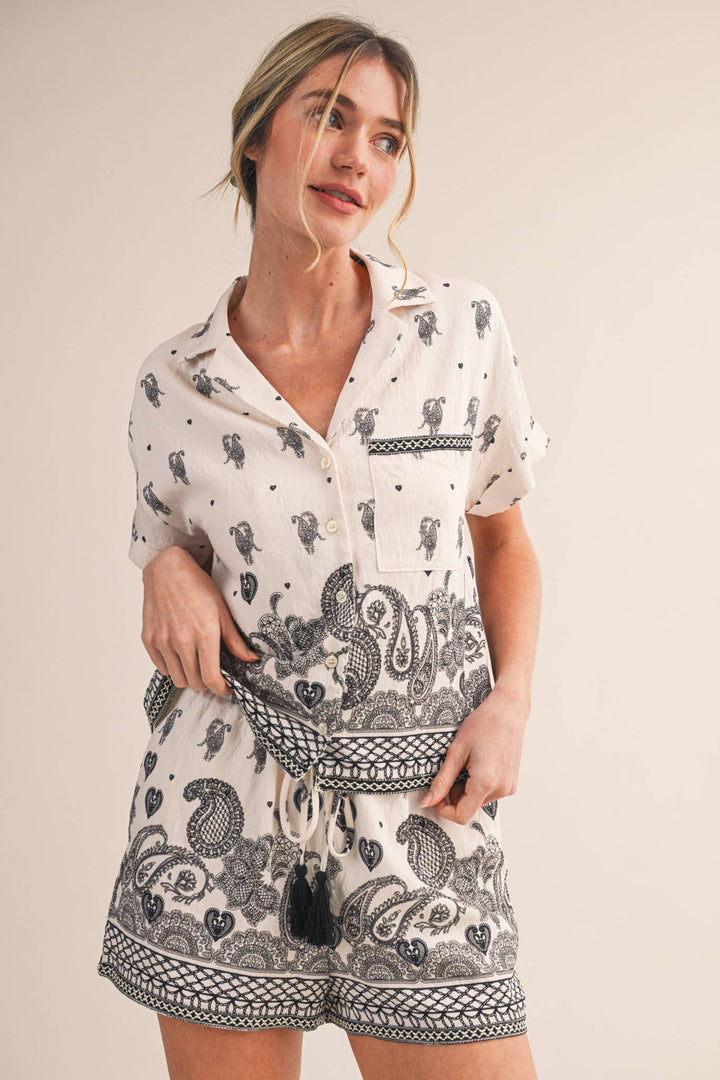 Charlie Paisley 2 Piece Set