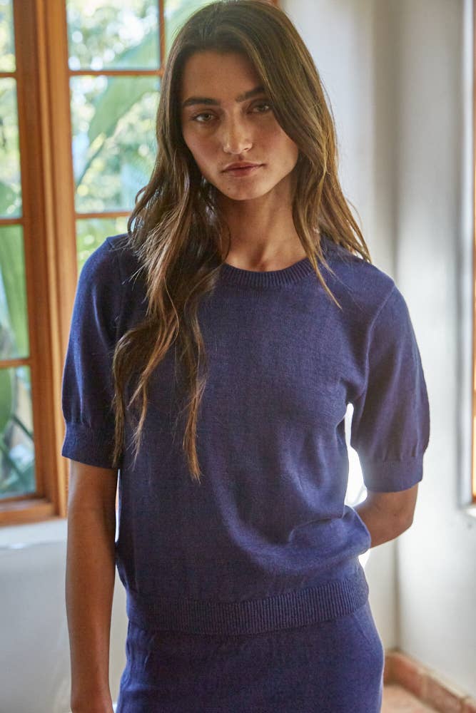 Parker Knit Sweater Tee