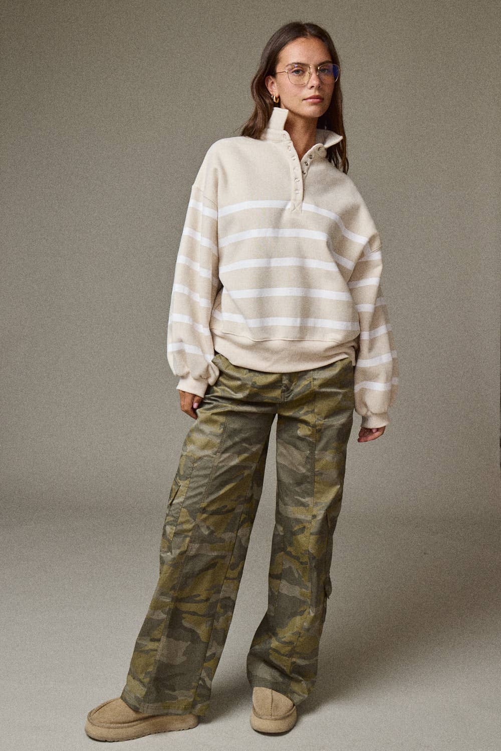 Addison Stripe Pullover