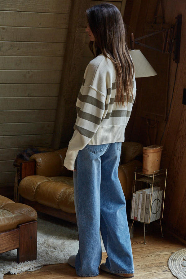 Irena Striped Cardigan