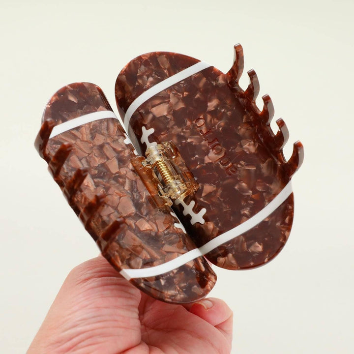 Football Large Hair Clip