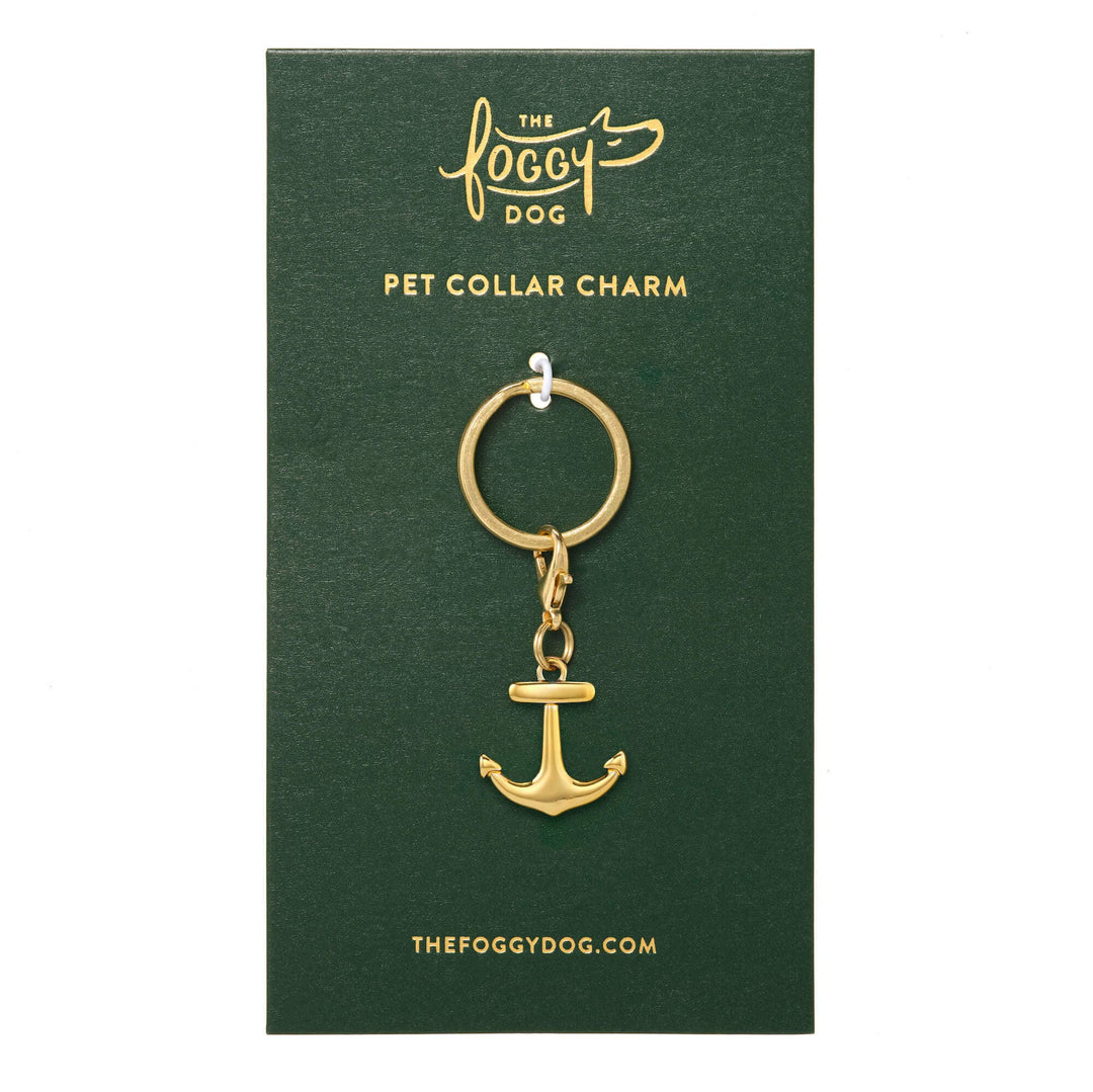 Anchor Collar Charm