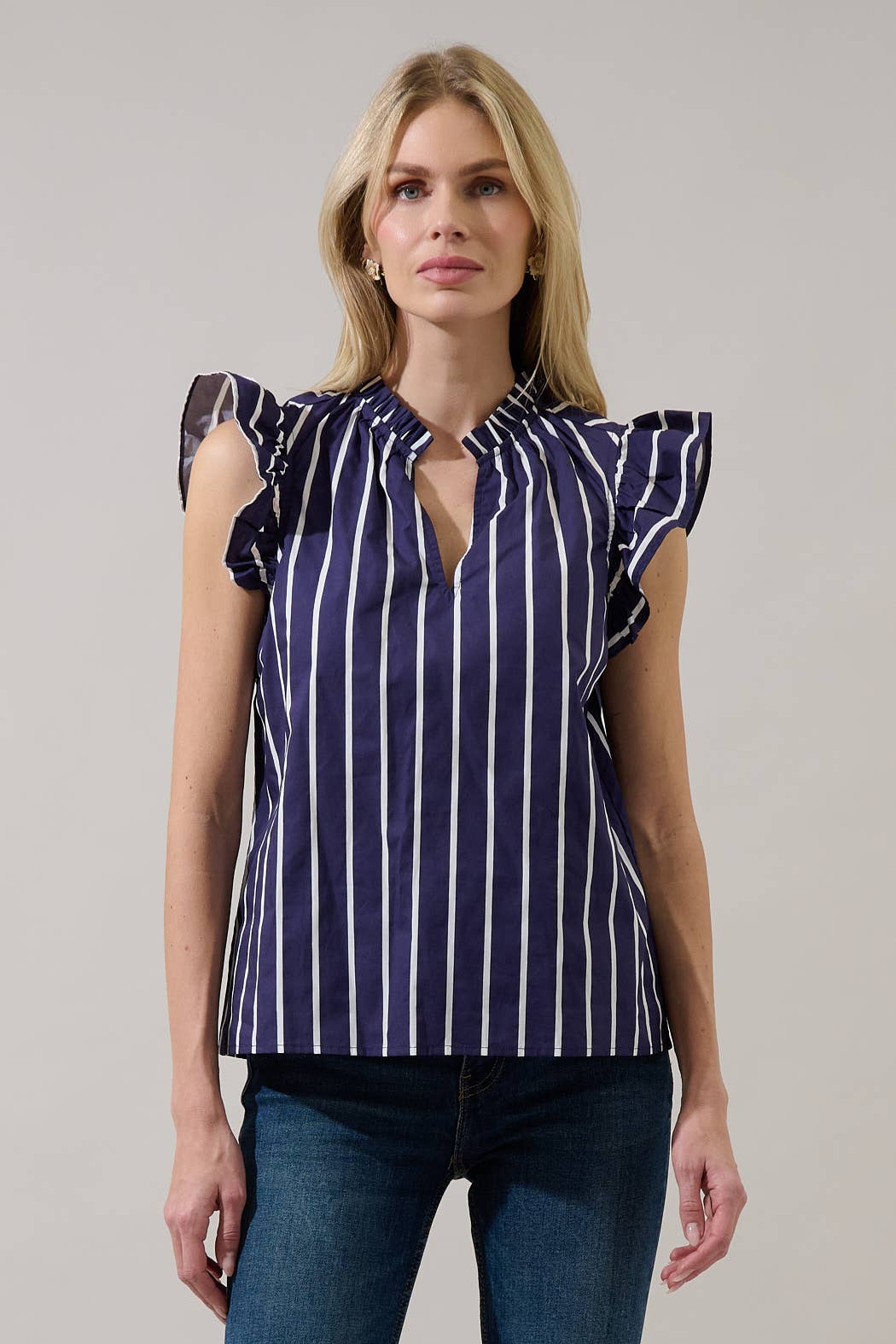 Verta Stripe Top