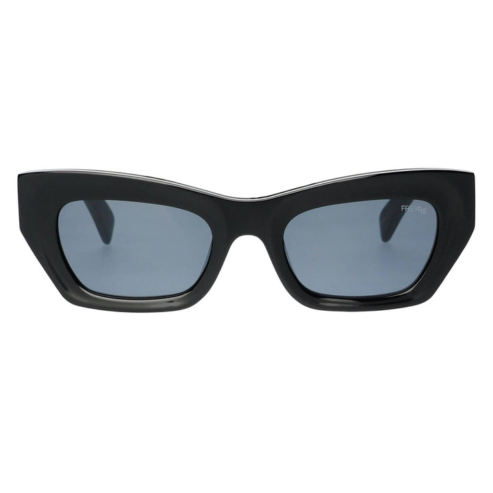 FREYRS Eyewear - Selina Womens Acetate Cat Eye Sunglasses: Black