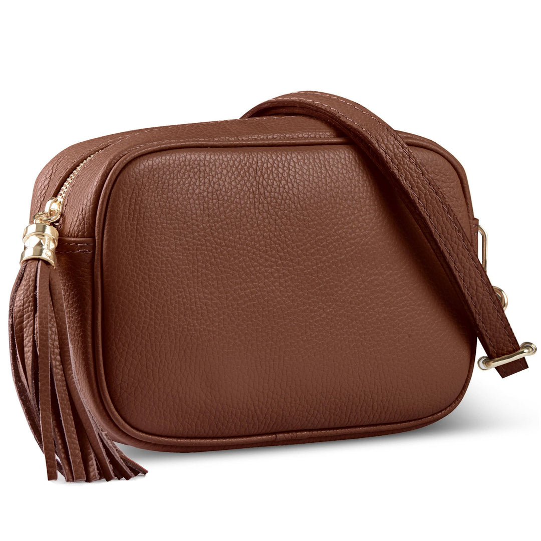 Callie Italian Genuine Calf Leather Crossbody