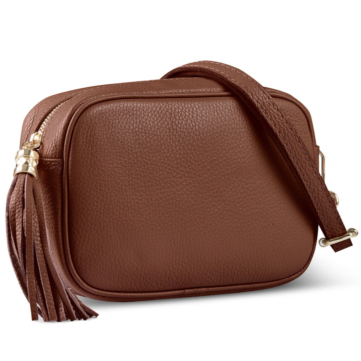 Callie Italian Genuine Calf Leather Crossbody