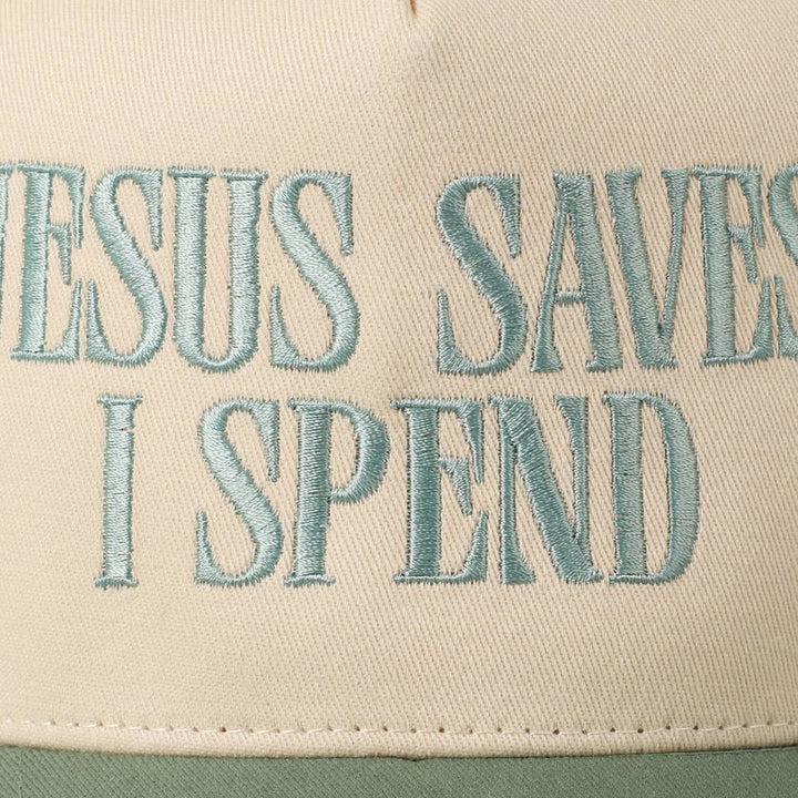 Jesus Saves, I Spend Hat