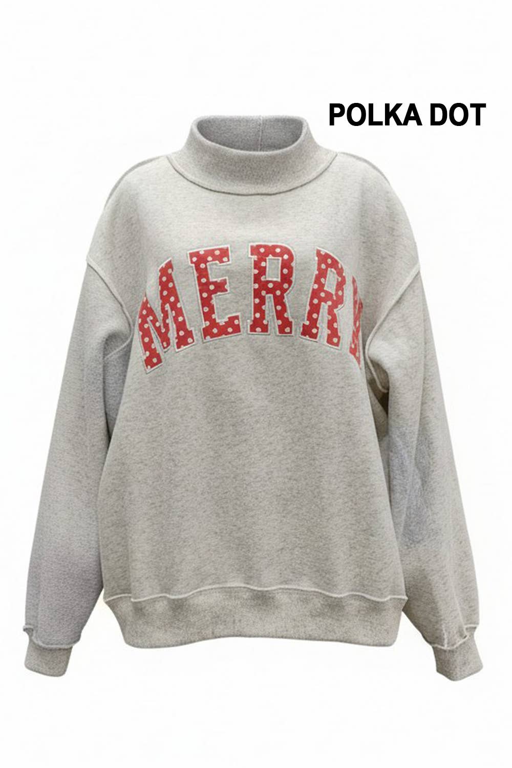 Merry Mockneck Sweatshirt