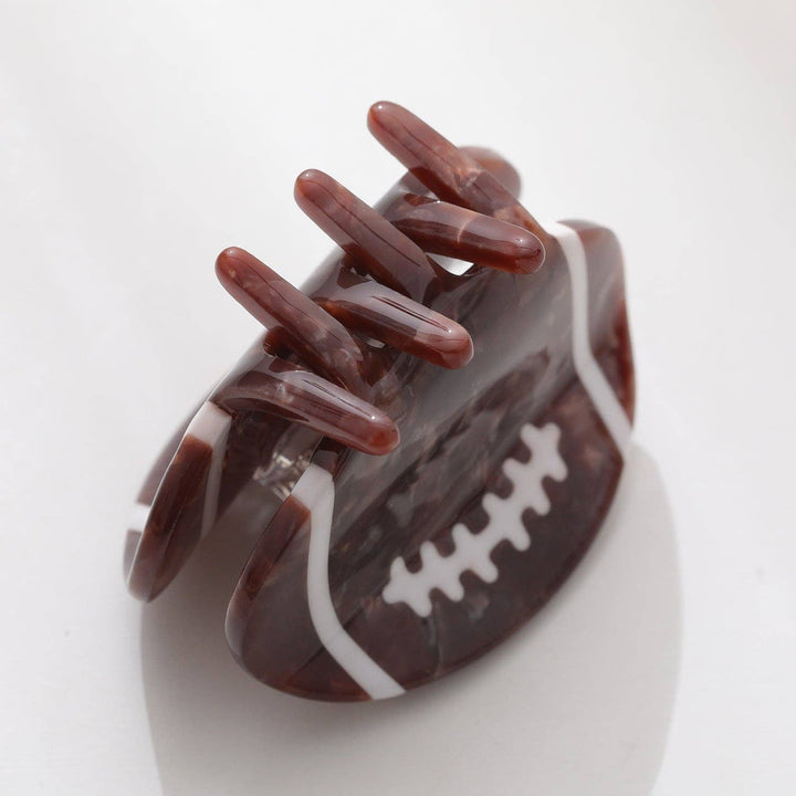 Football Mini Hair Clip