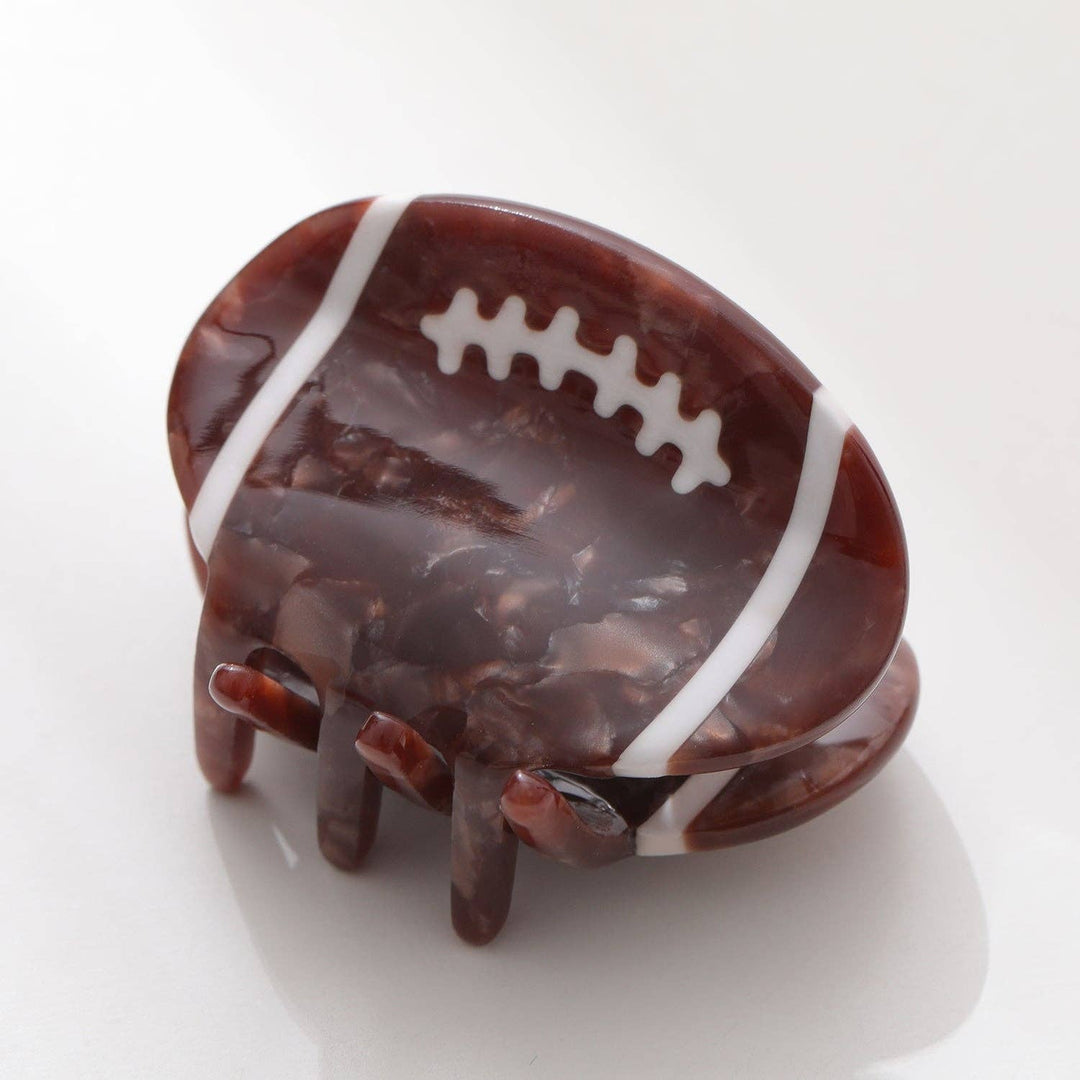 Football Mini Hair Clip