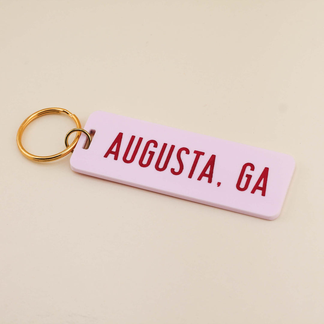 Lake Erie Keychain: Script Letters
