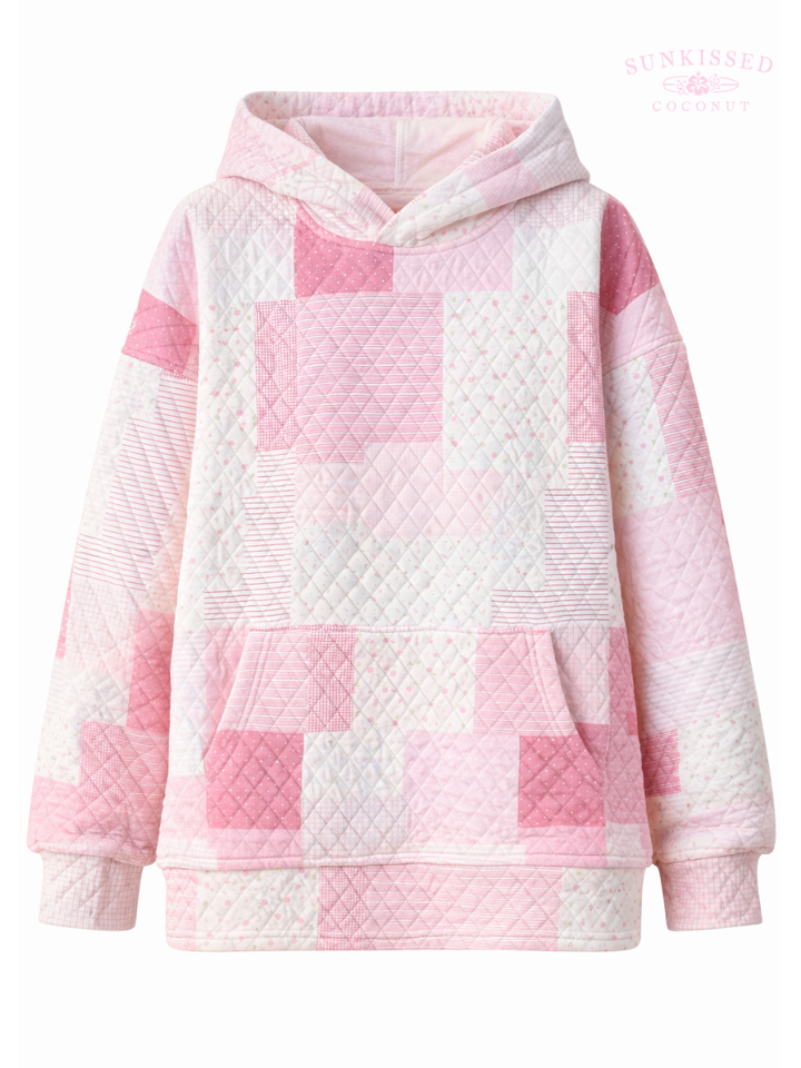 Quilted Margo Patchwork Hoodie