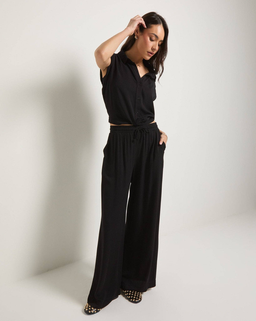 Sunset Pant  - Washed Black