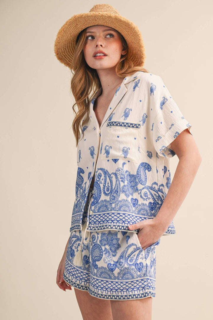 Charlie Paisley 2 Piece Set