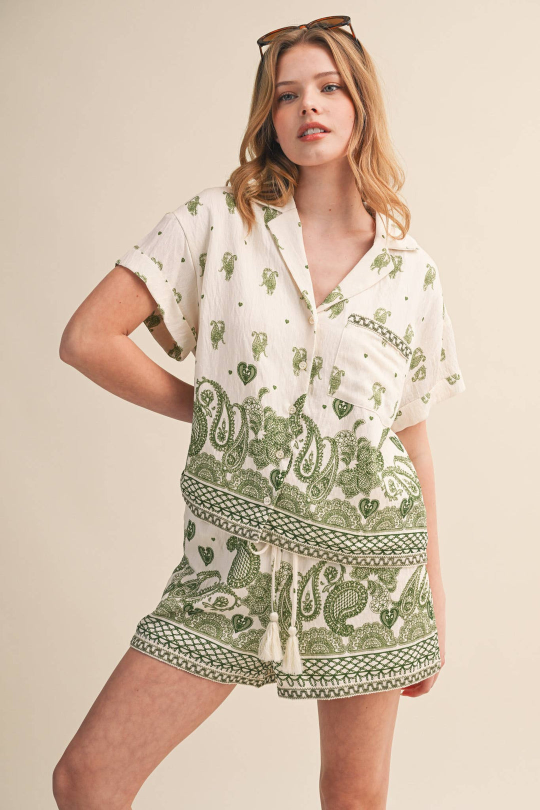 Charlie Paisley 2 Piece Set