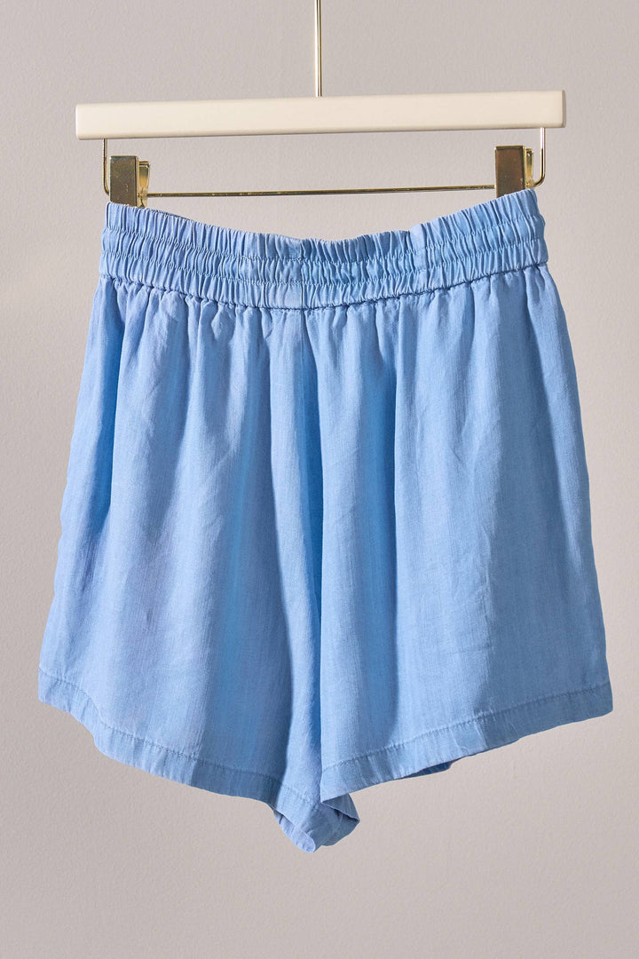 Buoy Chambray Drawstring Shorts