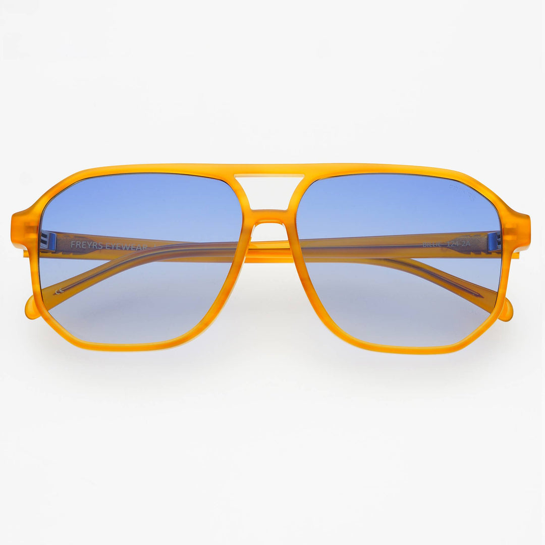 FREYRS Eyewear - Billie ( NEW ) Unisex Aviator Sunglasses : Light Brown