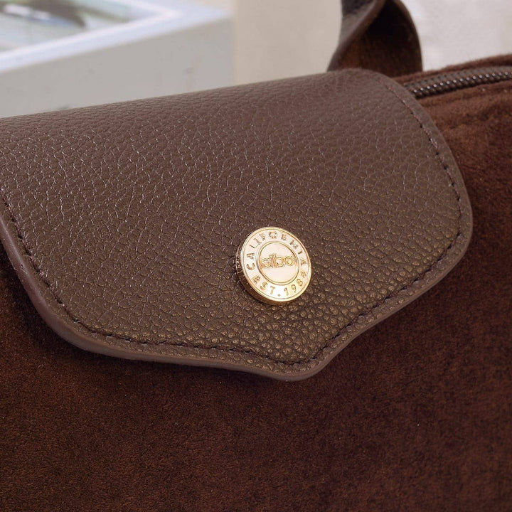 Sadie Suede Mini Crossbody Bag