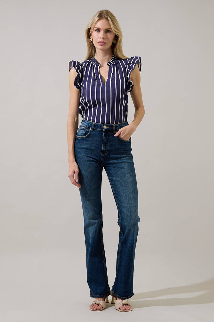 Verta Stripe Top