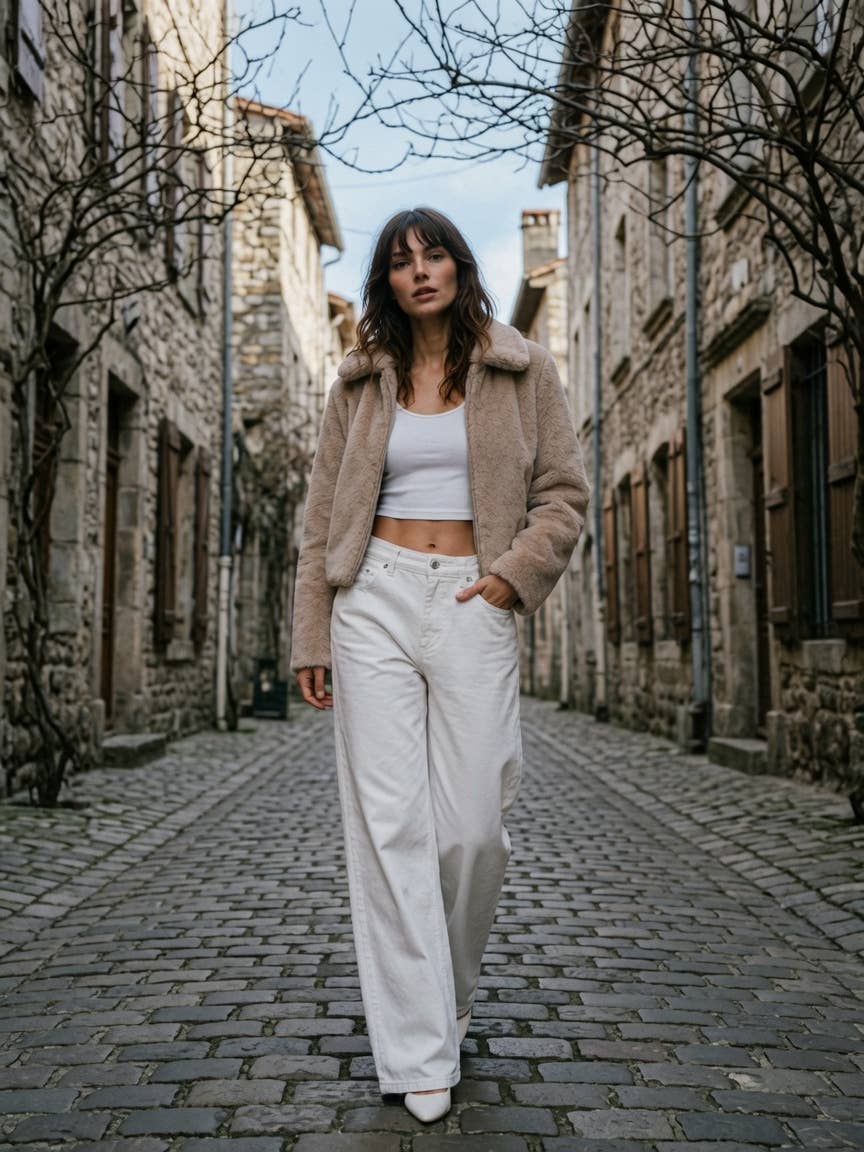 Foxy Faux Fur Jacket