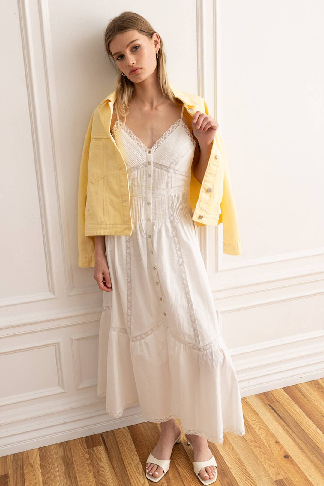 Boyfriend Jacket - Butter Yellow