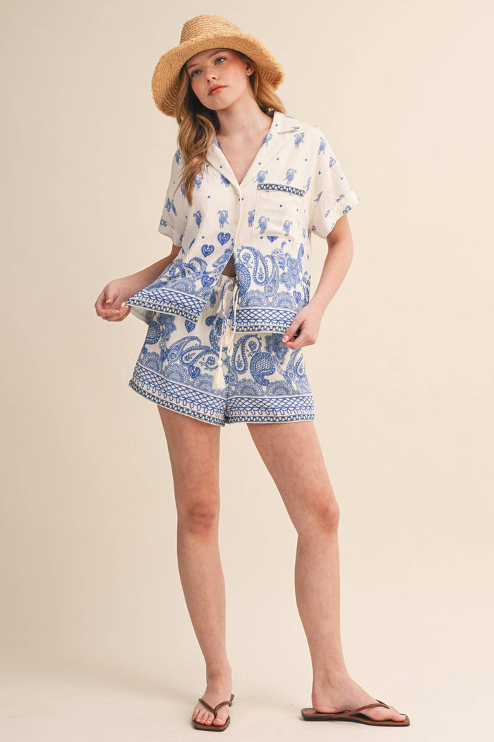 Charlie Paisley 2 Piece Set