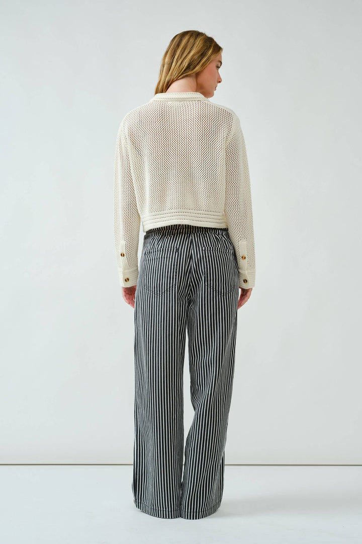Amber Open Knit Cardigan