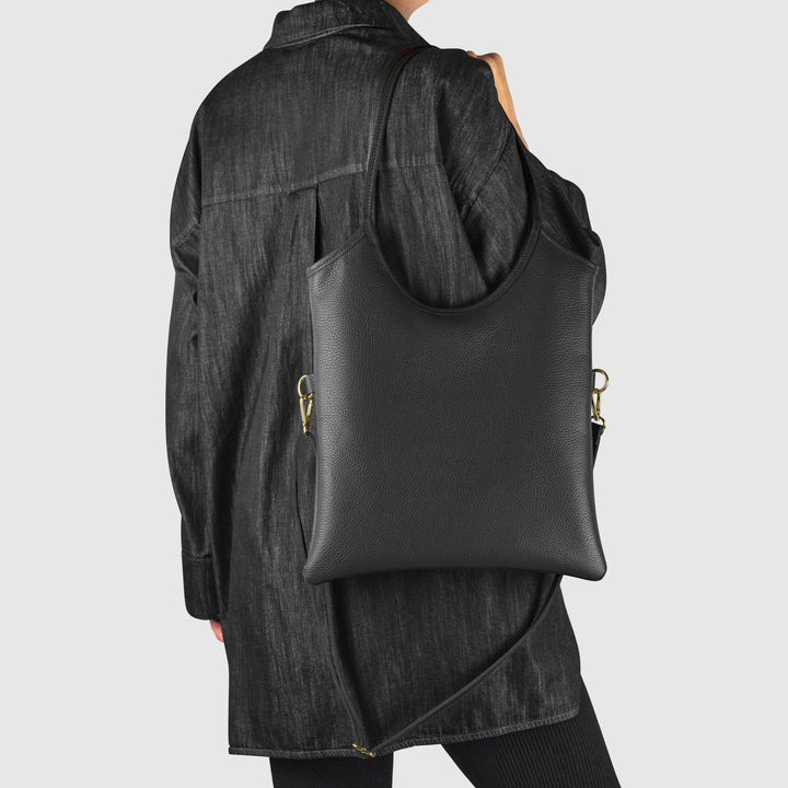 Poppy Italian Genuine Calf Leather Tote