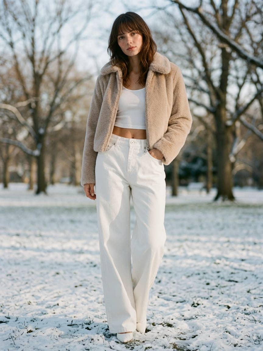 Foxy Faux Fur Jacket