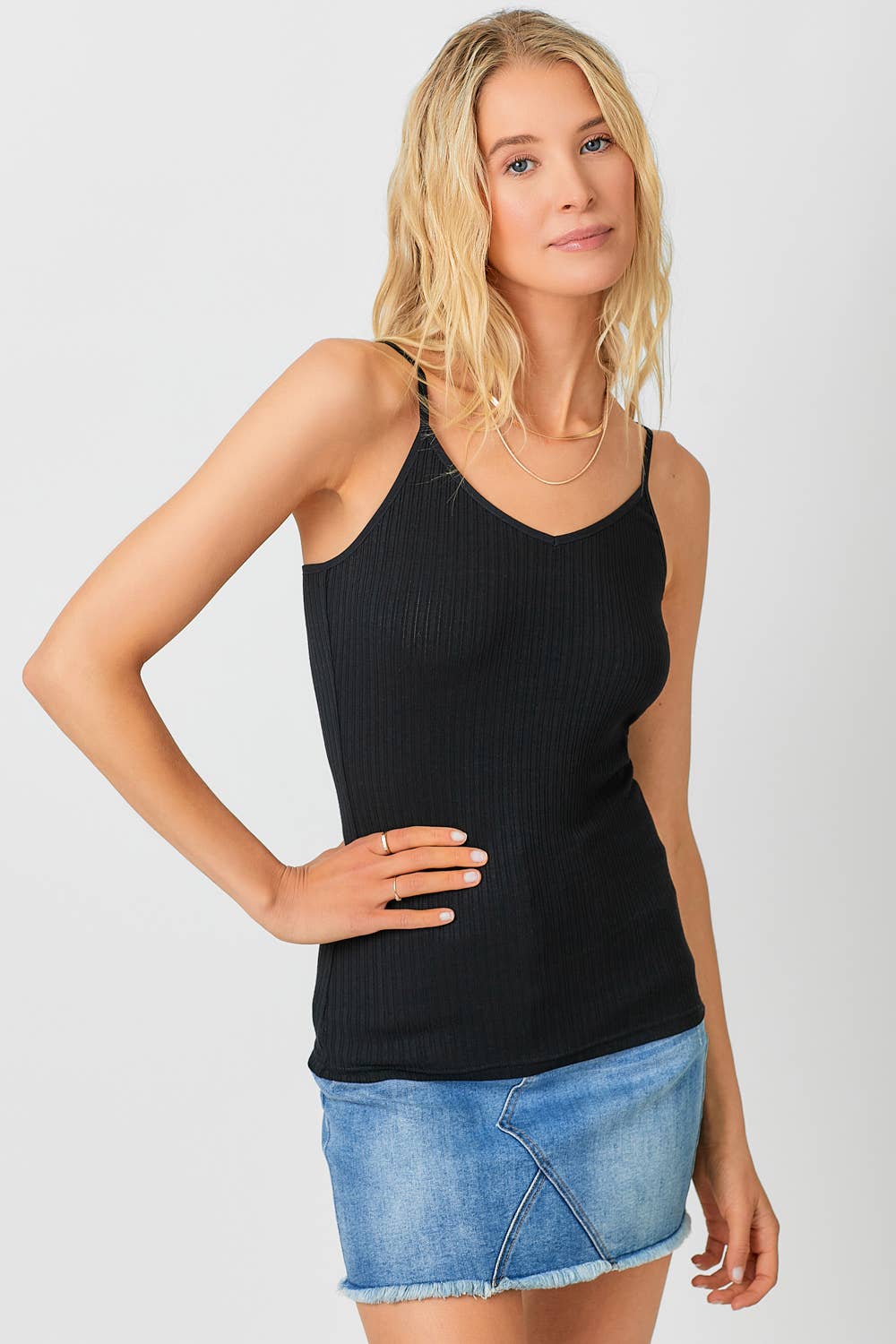 April Ribbed Tank Top