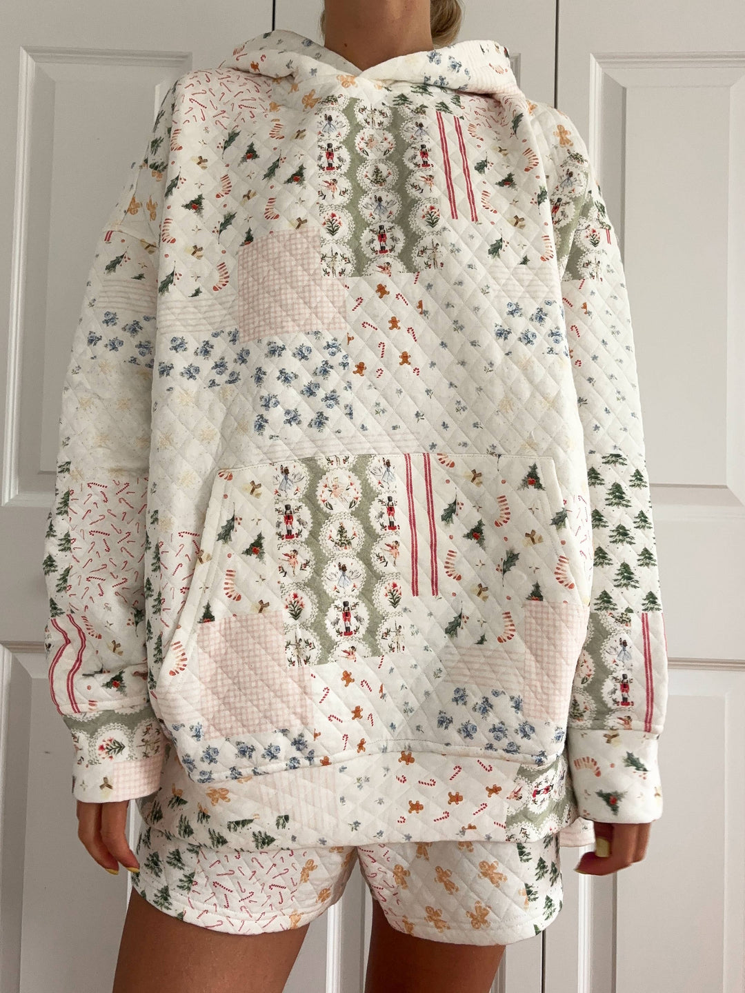 Holiday Quilted Hoodie