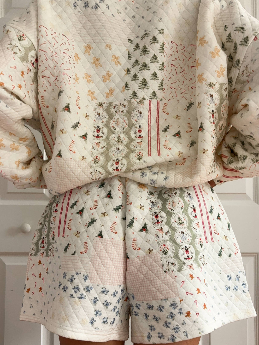 Holiday Quilted Shorts