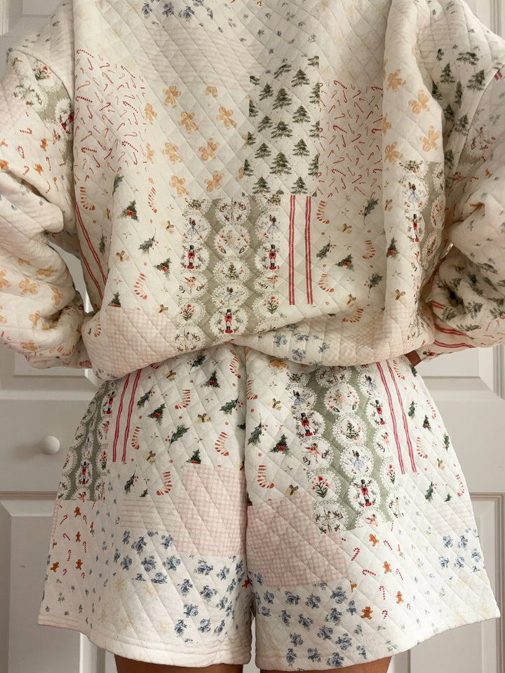 Holiday Quilted Shorts