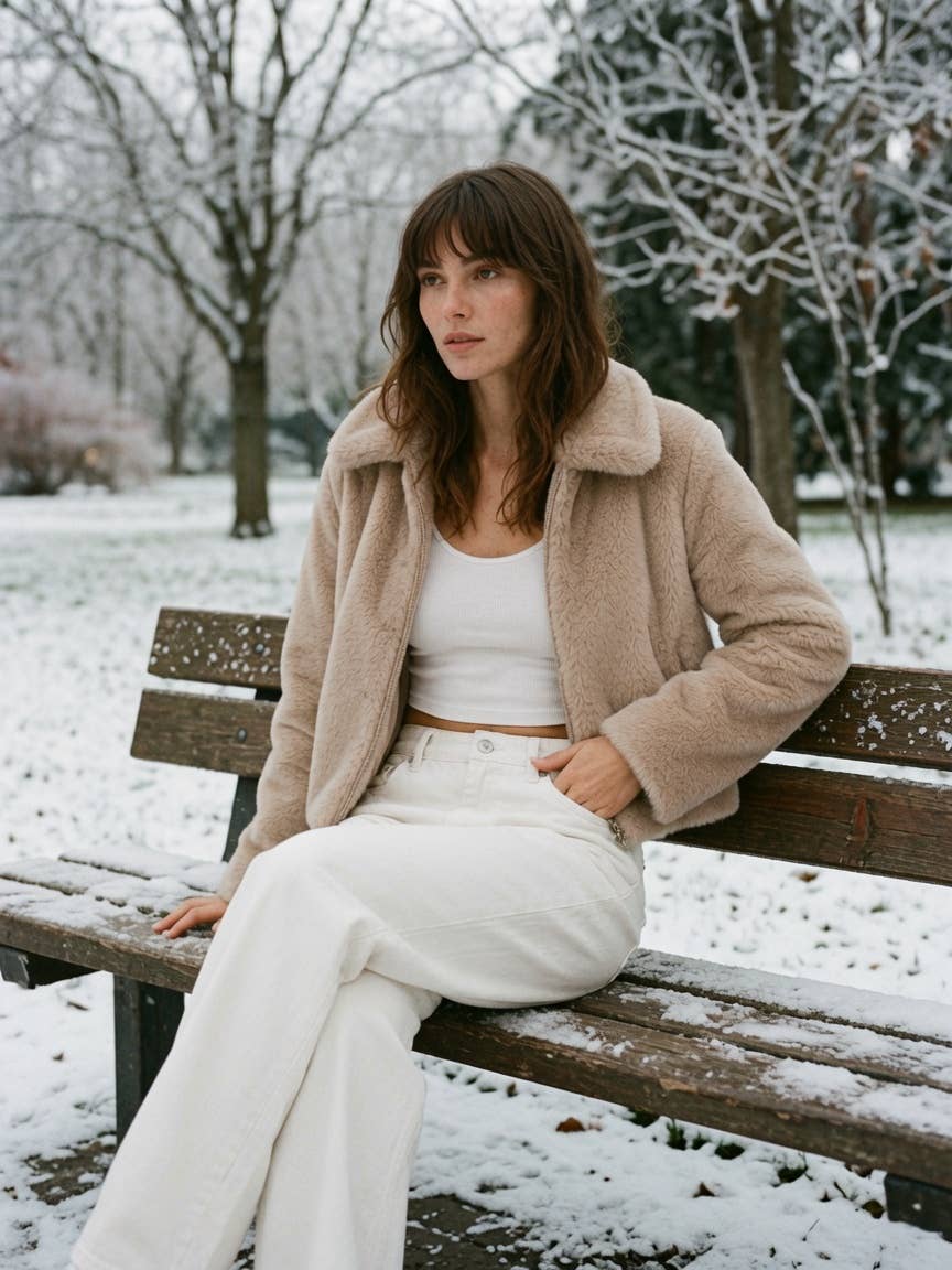 Foxy Faux Fur Jacket