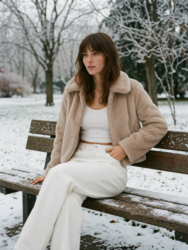 Foxy Faux Fur Jacket