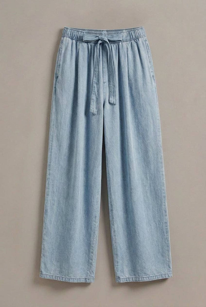 Christi Tencel Wide-Leg Pants